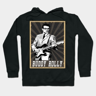 80s Style Buddy Holly Hoodie